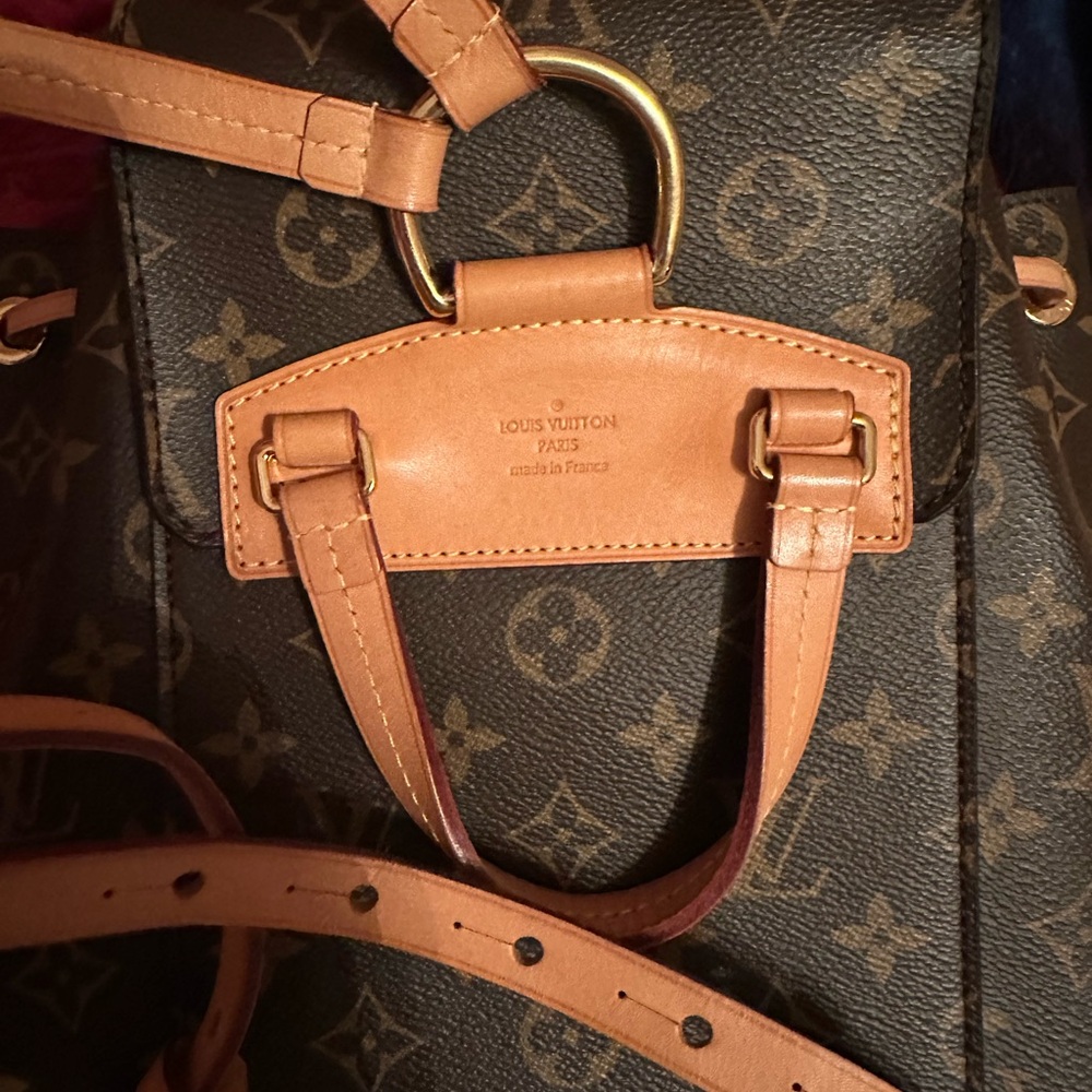 Authentic Lv Monogram Mountspuris Backpack - image 3